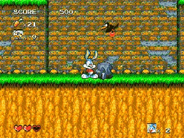 Tiny Toon Adventures - Buster's Hidden Treasure (USA) screen shot game playing